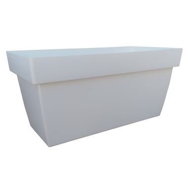 CASSETTA BOSTON 80X40XH40CM BIANCA