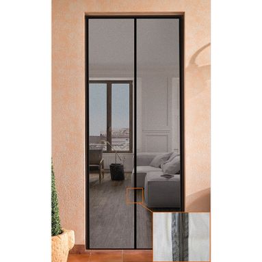 ZANZARIERA MAGNETIX PLUS 150XH250CM PVC MARRONE