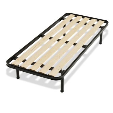 RETE SINGOLA 80X190CM CON TAVOLE VERTICALI