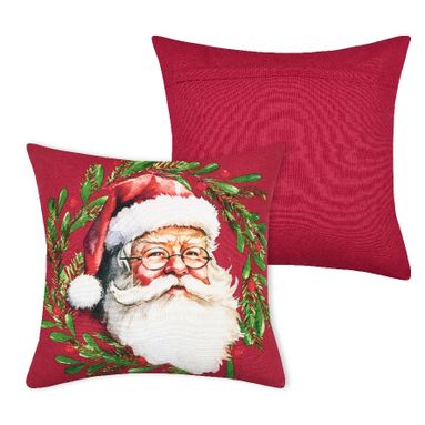 CUSCINO NATALIZIO HAROLD 40X40CM ROSSO