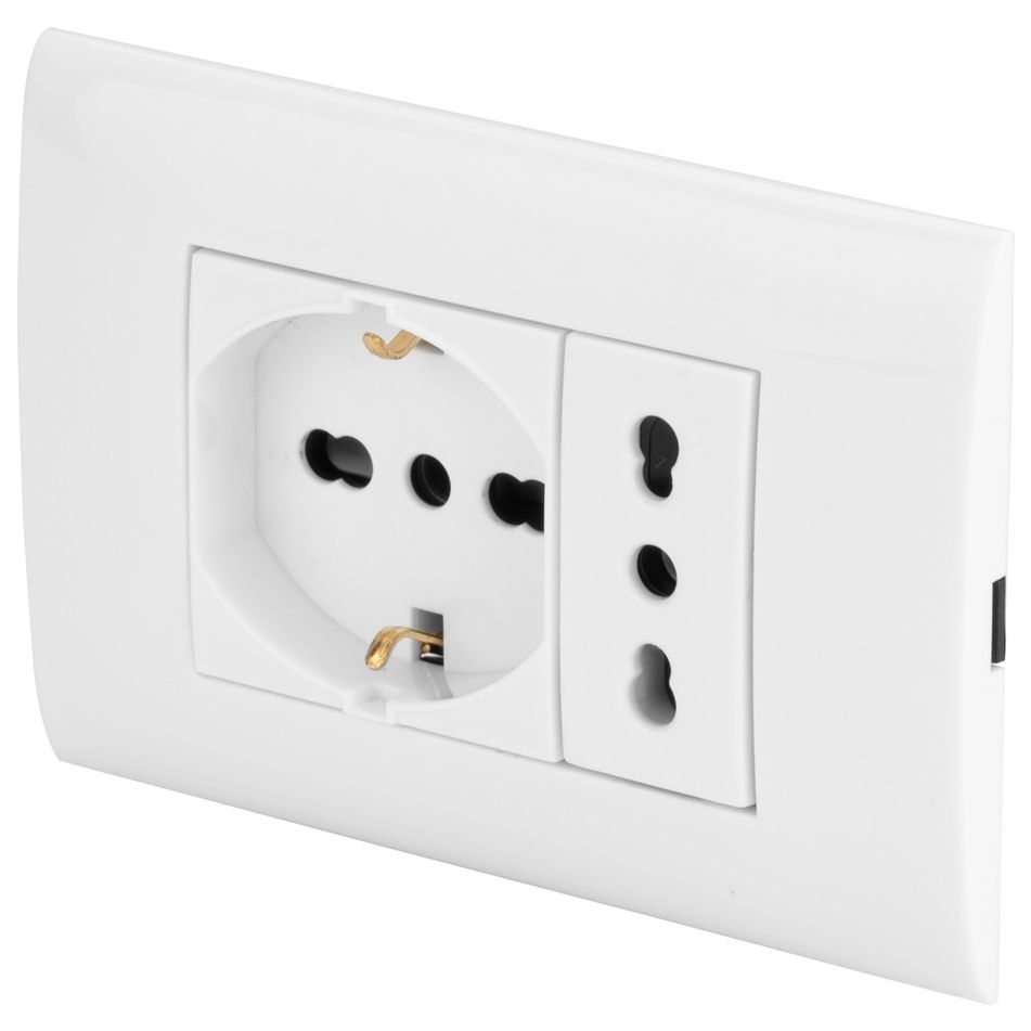 placca-con-presa-10-slash-16a-e-schuko-10-slash-16a-bianca-con