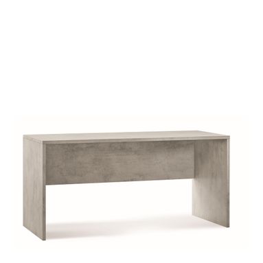 SCRIVANIA 160X69XH76CM STRUTTURA CEMENTO FRONTALE