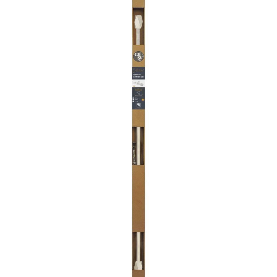 bastone-kit-eos-d-dot-19mm-120-210cm-bianco-opaco