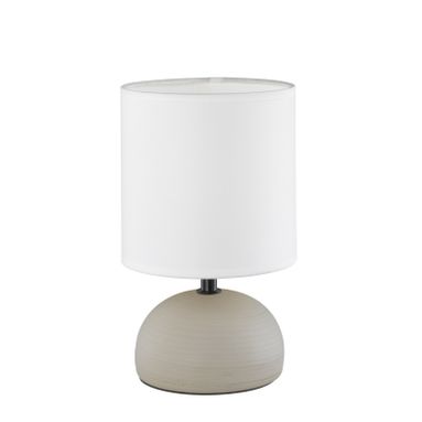 LAMPADA DA TAVOLO LUCI E14 D.14XH23CM CAPPUCCINO