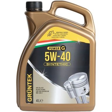 OLIO MOTORE GRUNTEK POWER G 5W40 4L