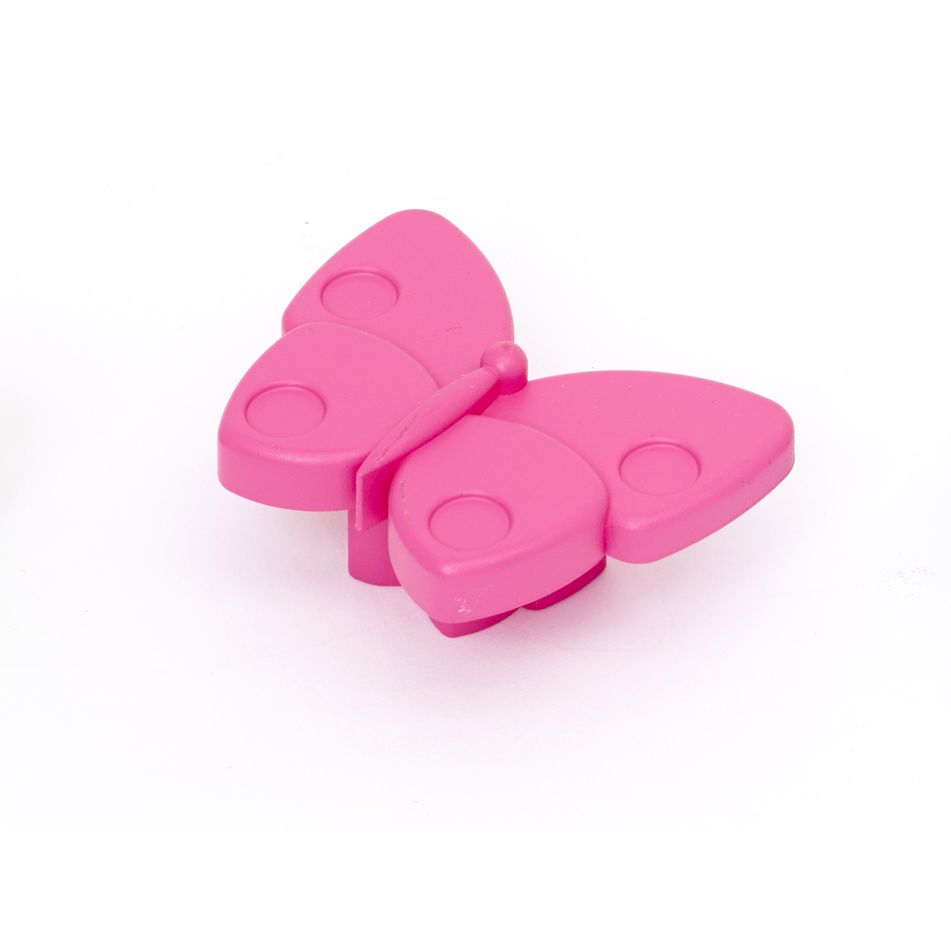 pomolo-farfalla-plastica-fuxia