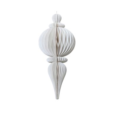 APPENDINO PUNTA IN CARTA H80CM BIANCO..