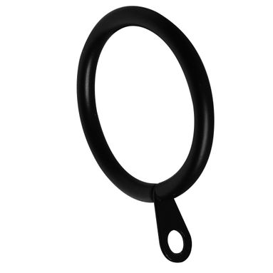 SET 10 ANELLI EASY D.40X32MM NERO OPACO