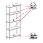 scaffale-universal-pro-94-90x40xh180cm-5-ripiani