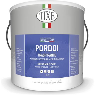 IDROPITTURA TRASPIRANTE PORDOI 14L BIANCA