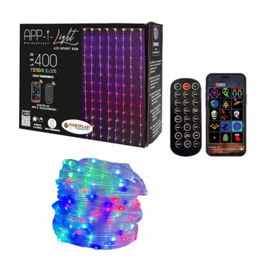 TENDA 400 LED SMART RGB 200XH200CM IP44