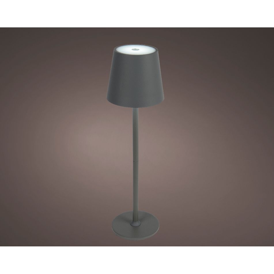 lampada-da-tavolo-led-d-dot-11xh37cm-in-pvc-grigio