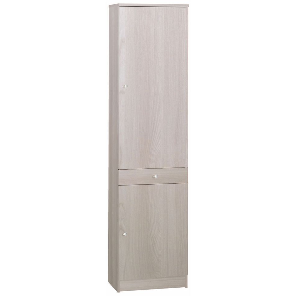 colonna-olmo-chiaro-46x34xh183cm-2-ante-slash-1-cassetto