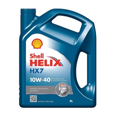 OLIO MOTORE SHELL HELIX HX7 10W40 4L A3/B4.