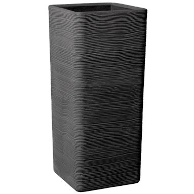 PORTAVASO PILONE SHABBY 32X32XH75CM GHISA