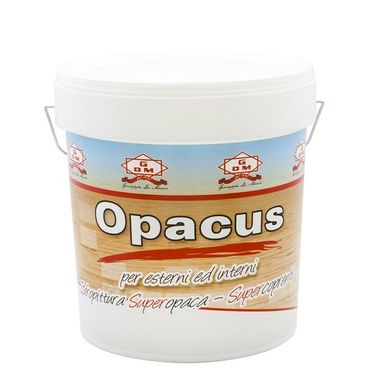 IDROPITTURA SUPERLAVABILE OPACUS 13L PER INTERNI, ESTERNI E CARTONGESSO