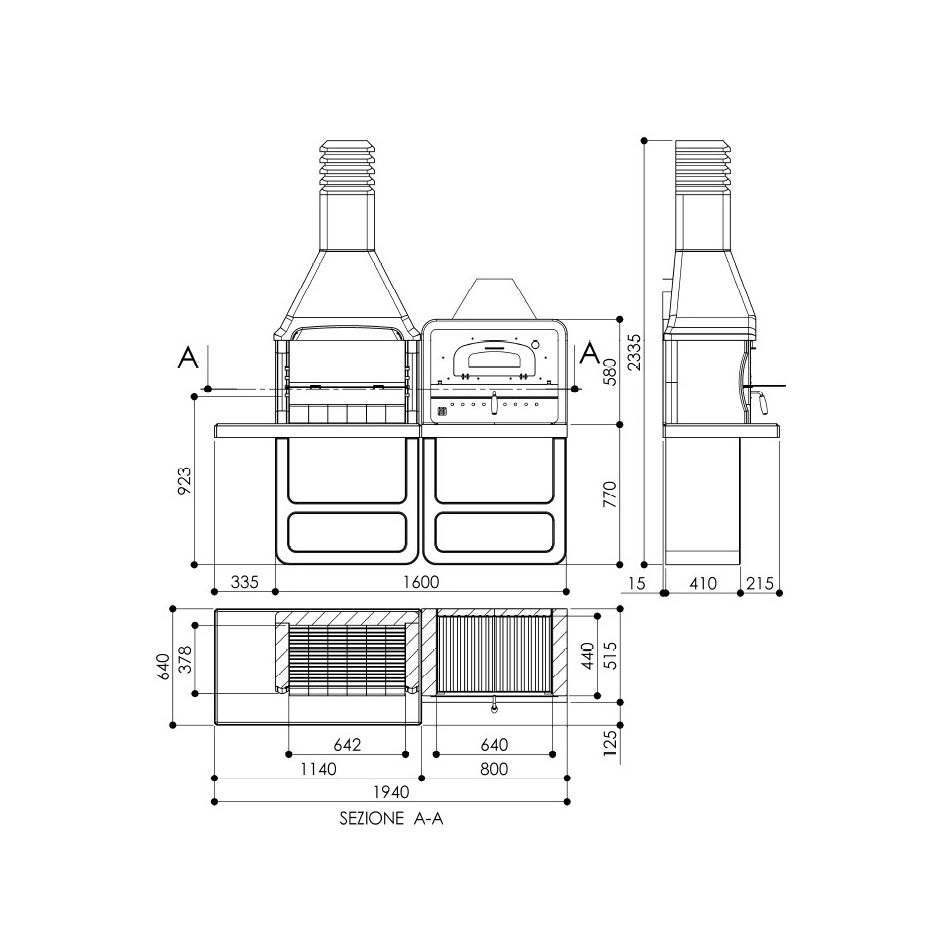 barbecue-portofino-194x64xh229cm-legna-e-carbone