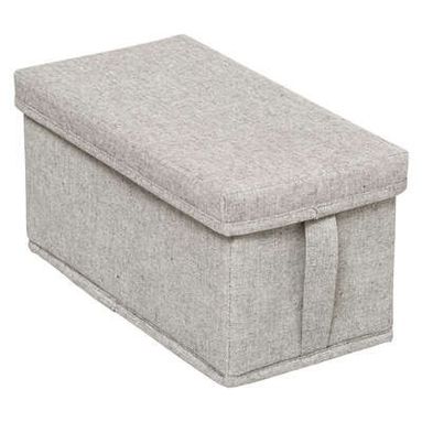 SCATOLA PER ARMADI 15X31XH15CM BEIGE IN TESSUTO