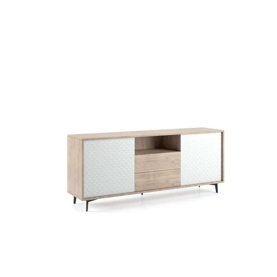 madia-password-184x45xh77cm-2-ante-rovere-slash-bianca