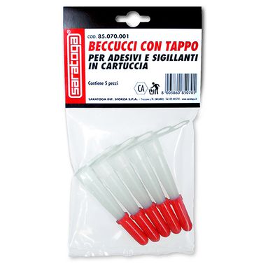 SET 5 BECCUCCI DI RICAMBIO PER CARTUCCE