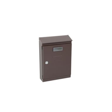 CASSETTA POSTALE MARRONE 320X220X80