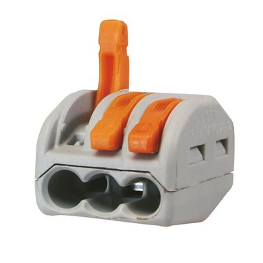 SET 3 MORSETTI FINO A 4MMQ PER 3 CAVI UNIPOLARI