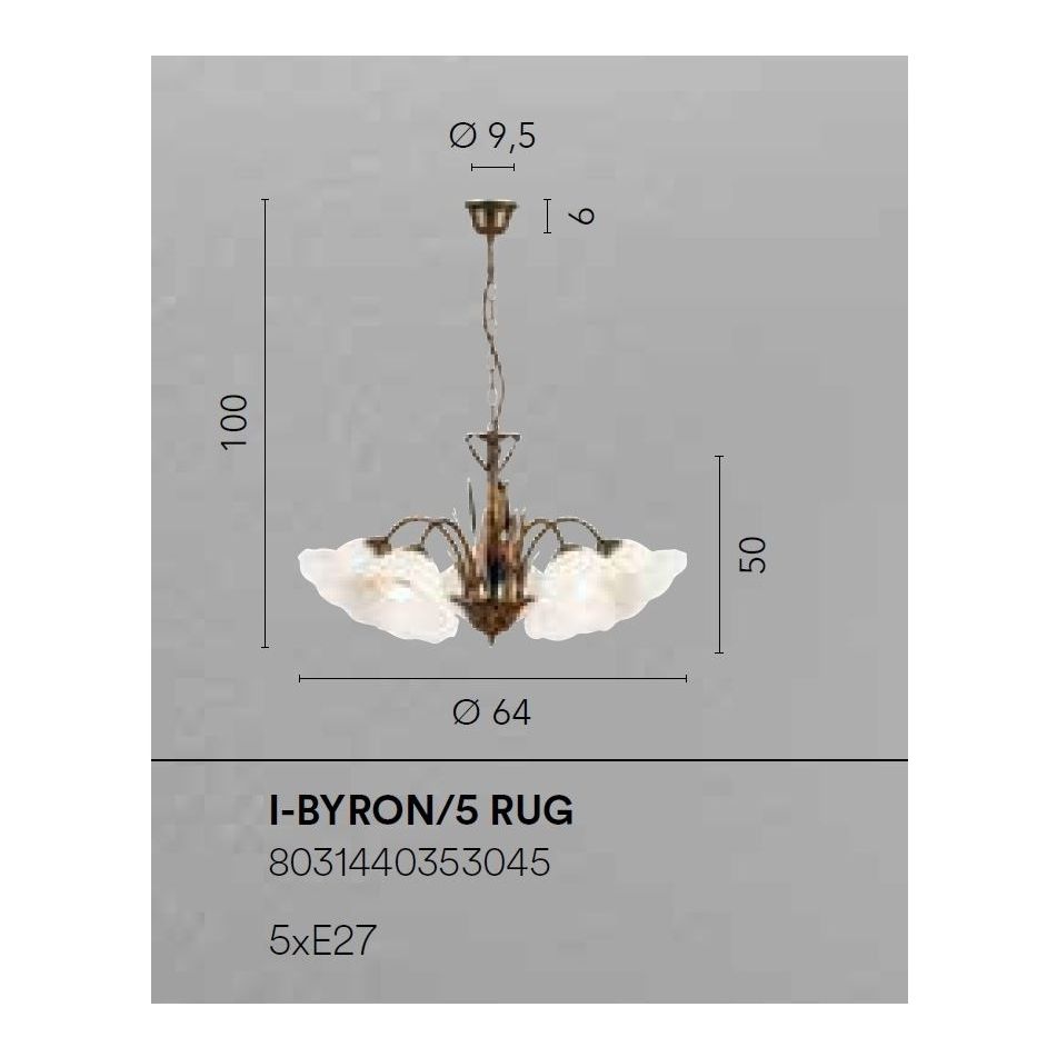 lampadario-byron-5xe27-d-dot-64xh100cm-ruggine