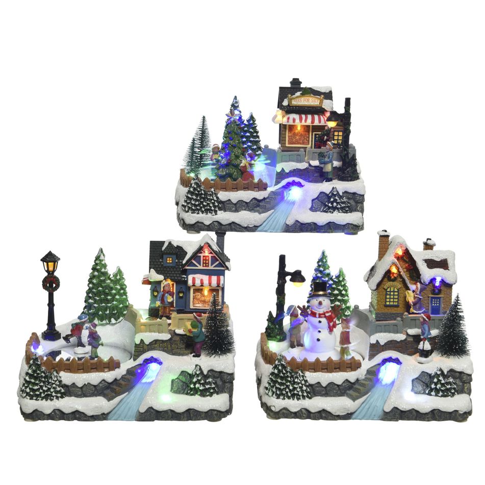villaggio-natalizio-pattinaggio-15x21xh16cm-a-led