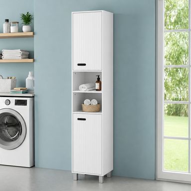 COLONNA FAST 30XX30XH171,5CM BIANCA 2 ANTE 2 VANI