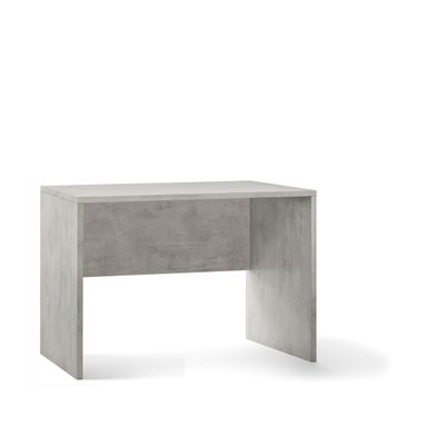 SCRIVANIA 120X69XH76CM STRUTTURA CEMENTO FRONTALE