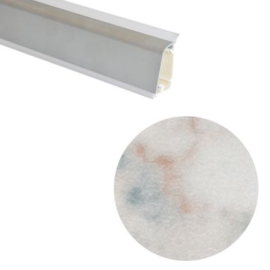 ALZATINA TRAPEZOIDALE MARMO CASABLANCA 300CM