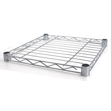 RIPIANO LEGGERO 35X35CM CROMATO PER MONTANTI 19MM