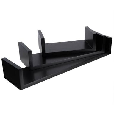 SET 3 MENSOLE U ROVERE 100X420X100