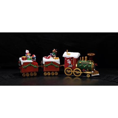 TRENINO NATALIZIO 2 LED 50X12XH17CM..