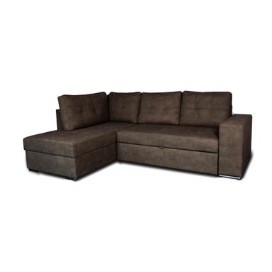 DIVANO CHL ATENE SX 246X175XH90CM MARRONE ELEPHANT