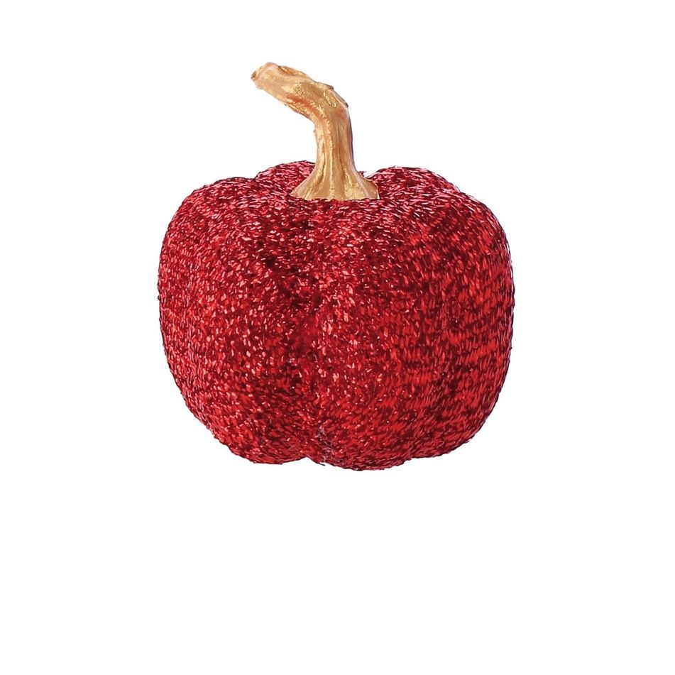 zucca-glitterata-d-dot-12xh13cm-rossa-slash-oro