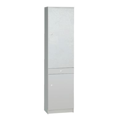 COLONNA BIANCA 46X34XH183CM 2 ANTE E CASSETTO