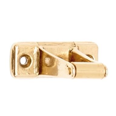 CAVALLOTTO A RULLO 25MM OTTONE LUCIDO DA FISSARE P