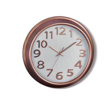 OROLOGIO PARETE D.33CM IN 3 COLORI