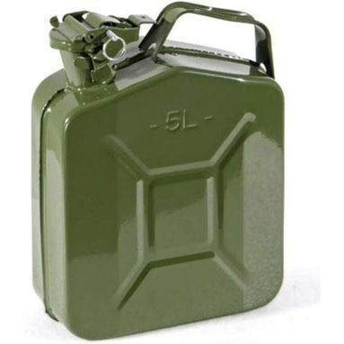 TANICA 5L IN METALLO VERDE PER CARBURANTE