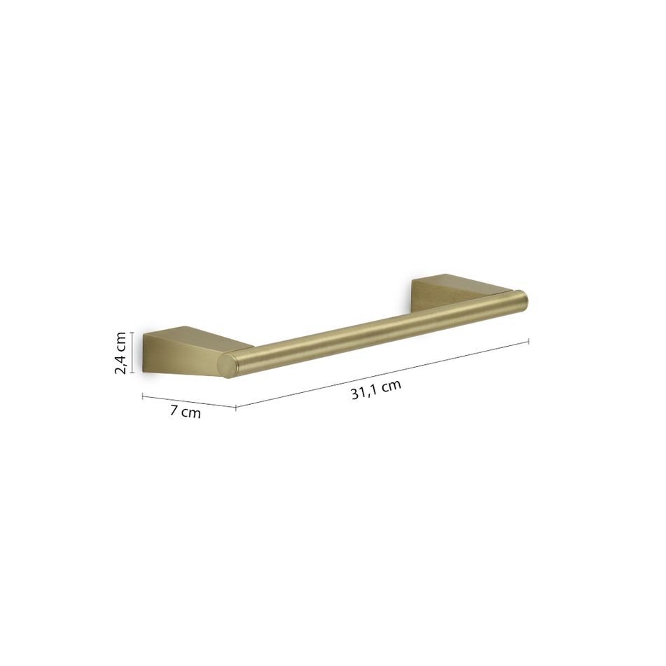 portasalviette-tonale-30cm-oro-matt