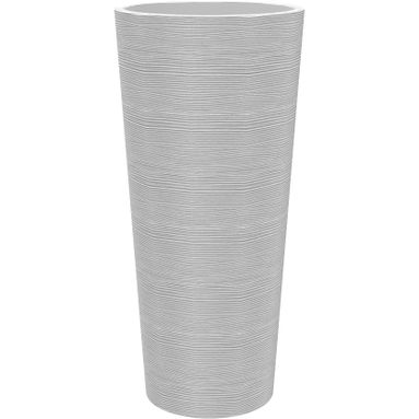 PORTAVASO CONICO SHABBY D39XH85CM BIANCO PERLA