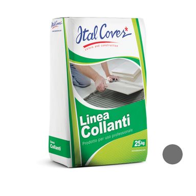 COLLA PIASTRELLE COVERKOLL C2TE 25KG GRIGIA