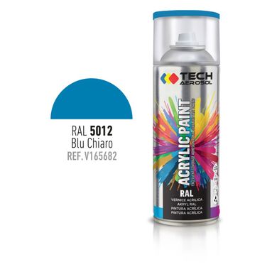 SPRAY ACRILICO BLU CHIARO 400ML RAL 5012.