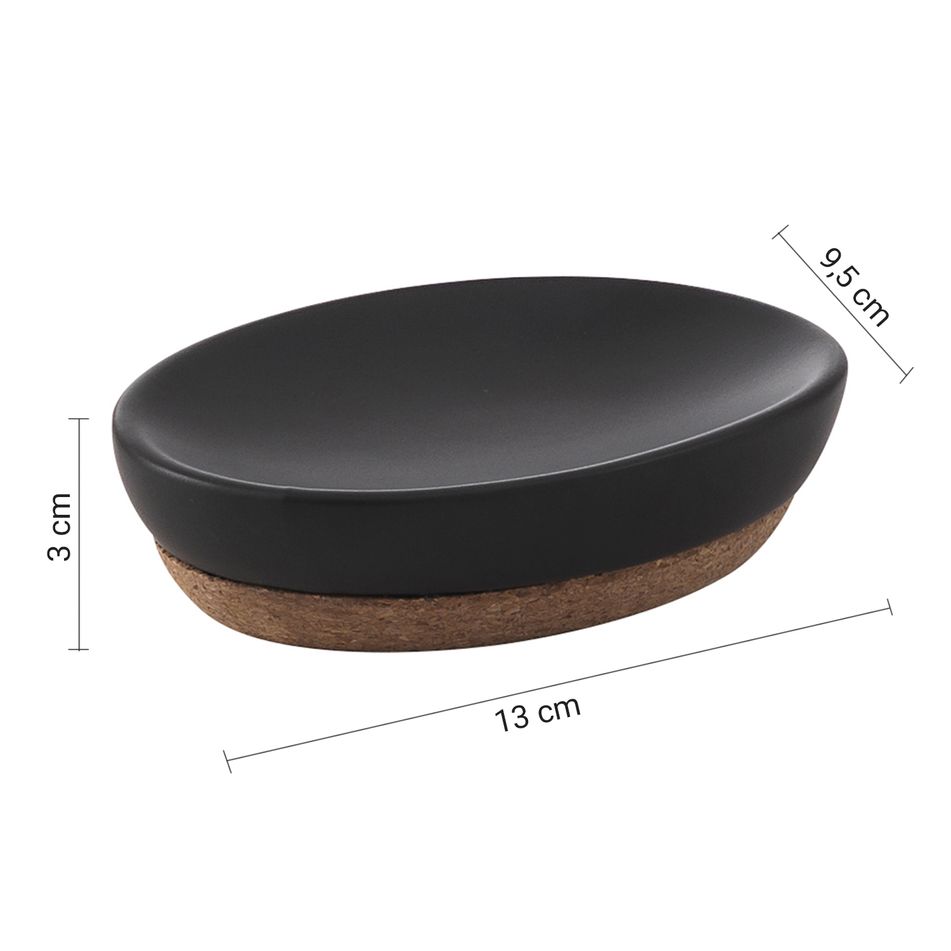 portasapone-ilary-13x10xh3cm-nero-matt-e-sughero