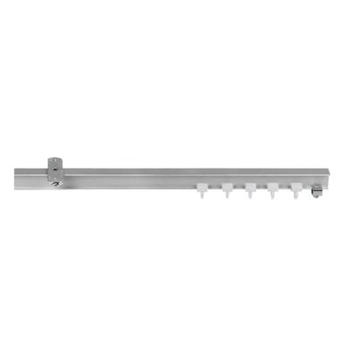 BINARIO 200CM IN ALLUMINIO PER BALCONE CON SCIVOLI
