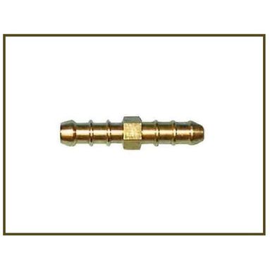 CONNESSIONE OTTONE PER TUBI GPL GOMMA-GOMMA