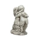 bimbi-che-si-baciano-h60cm-in-magnesio-bianco