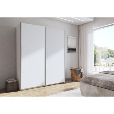 ARMADIO CAMILLA 2 ANTE SCORREVOLI COLORE BIANCO CM.180X57X220H.