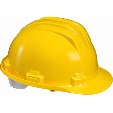 ELMETTO GIALLO CON PARASUDORE EN397